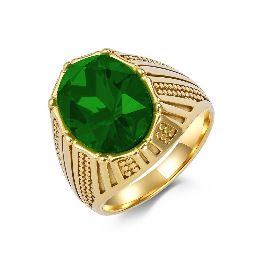 Anello da uomo in acciaio al tungsteno con intarsio di gemma di vetro, minimalista, di tendenza, da mignolo, per uomo, moderno, maschile, gioiello per il compleanno
