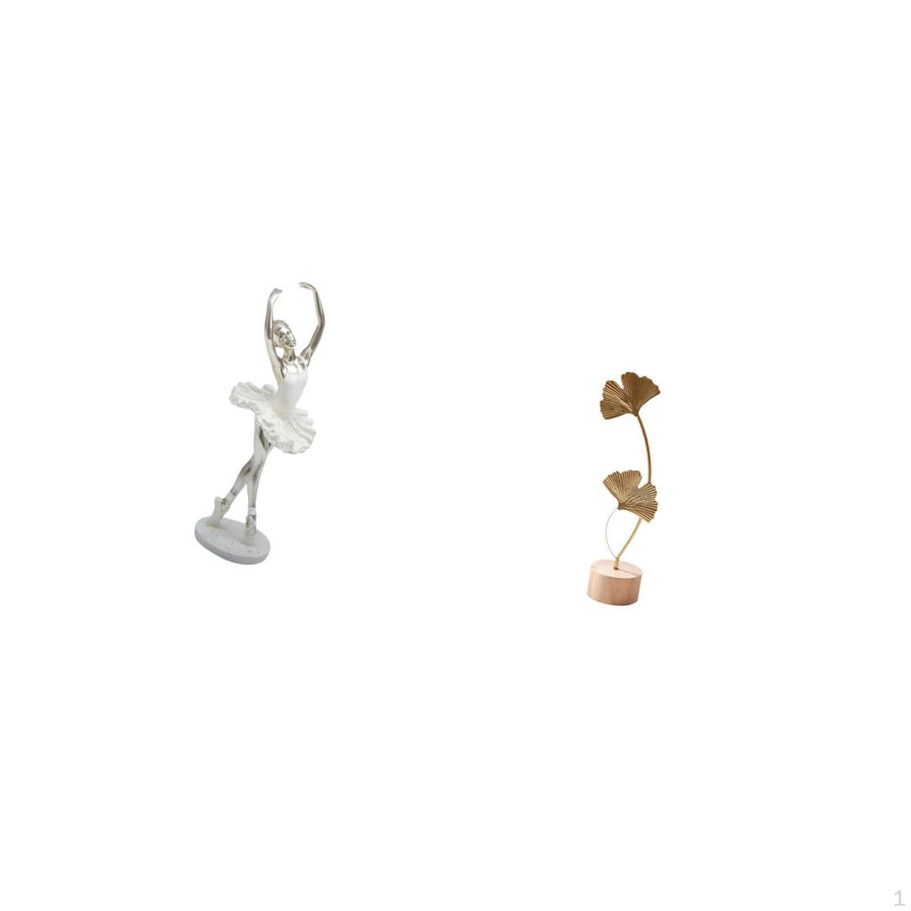 Modern Dancing Girl Figurine Creative Art Sculpture Nordic Abstract Ornament for Bedroom Office