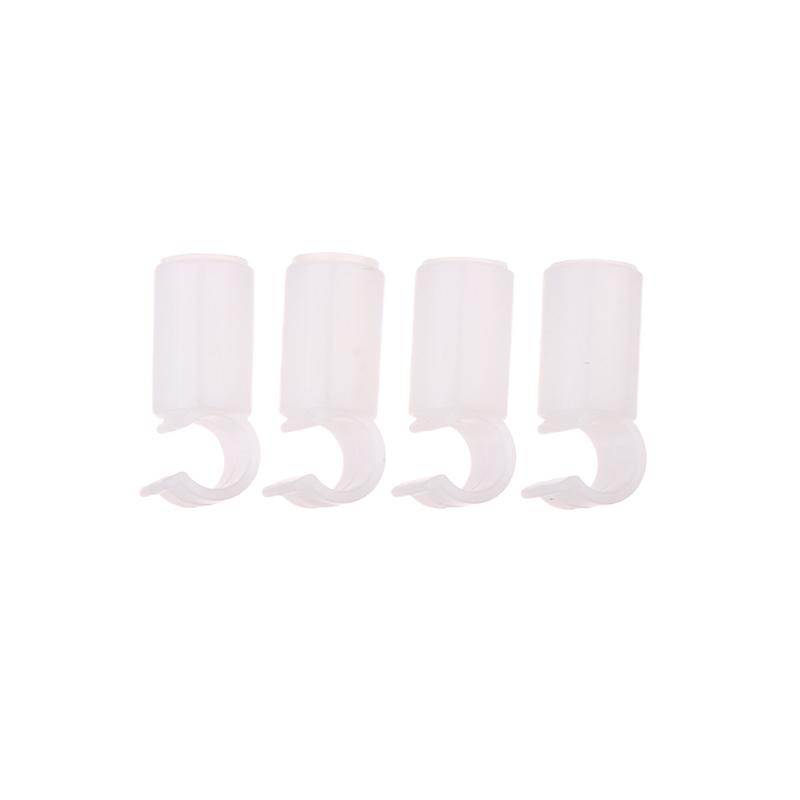 4Pcs Garden Plant Bracket Fixing Joint Mosquito Net Pole Buckle Grip Bed Curtain Cross Bar Hook Wardrobe Tent Fitting