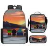 South Park Backpack Student Bag South Park Backpack Cartoon Satchel Pencil Case