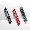Cycr3 Auto Metal For Skoda Sportsline Grille Logo Fabia Rapid Octavia Superb KAMIQ KODIAQ Car Interior Badge Decals Trunk Sticker