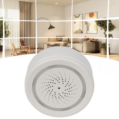 ForTuya WiFi Alarm Siren 100dB se senzorem teploty a vlhkosti Stroboskop