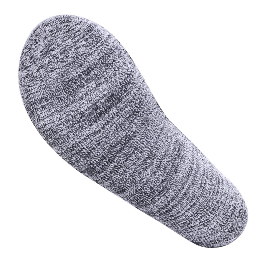 [YUEDGE] Chaussettes de sport pour hommes, chaussettes de travail épaisses, durables, chaussettes d'escalade, robustes, résistantes aux déchirures, renforcées, rembourrées, coton de haute qualité, 25-27 cm,