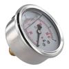 Pressure Gauge 0 100 Bar PSI with 60mm Dial Featuring Accurate Measurement for Hydraulic and Vacuum Applications
