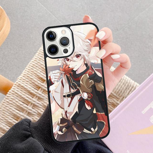 Genshin Impact Kaedehara Kazuha Phone Case For Apple Pro Max Plus SE Coque For iPhone 17 Air 13 12 14 15 16  Cover