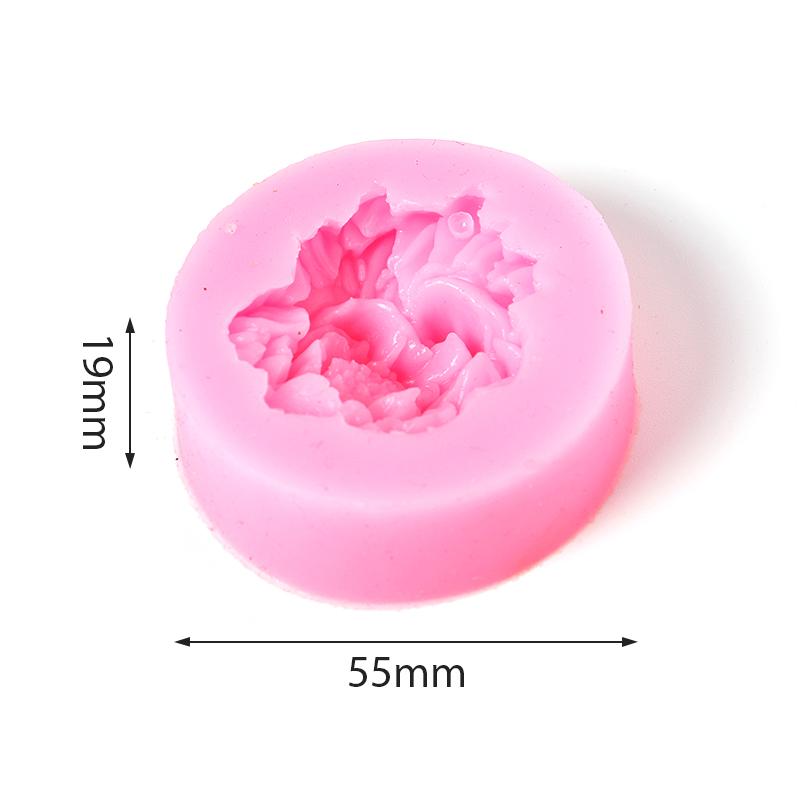 3D Flower Silicone Fondant Cake Molds Soap Chocolate Mould Kitchen Baking