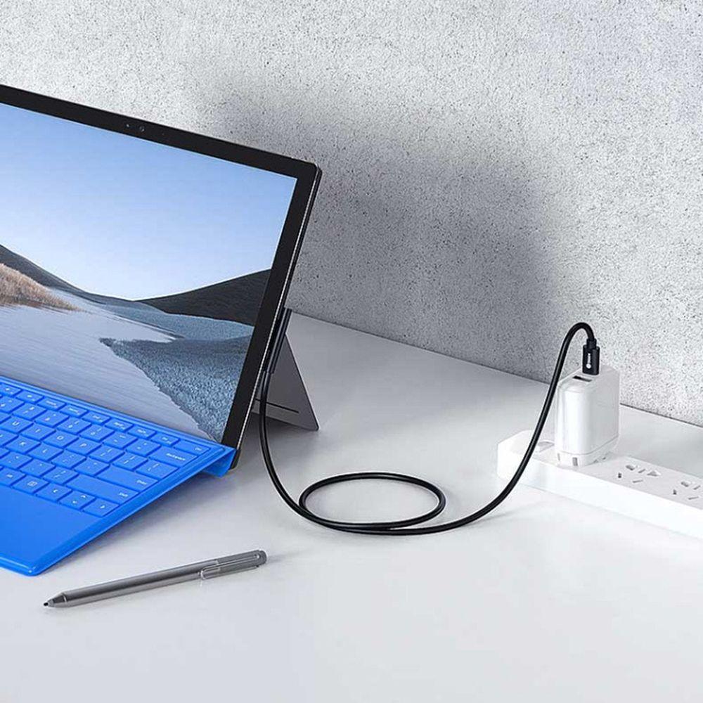 1.5M 1.8M Laptop 45W 15V 3A Charger Adapter PD Fast Charging Cable Power Supply USB Type C