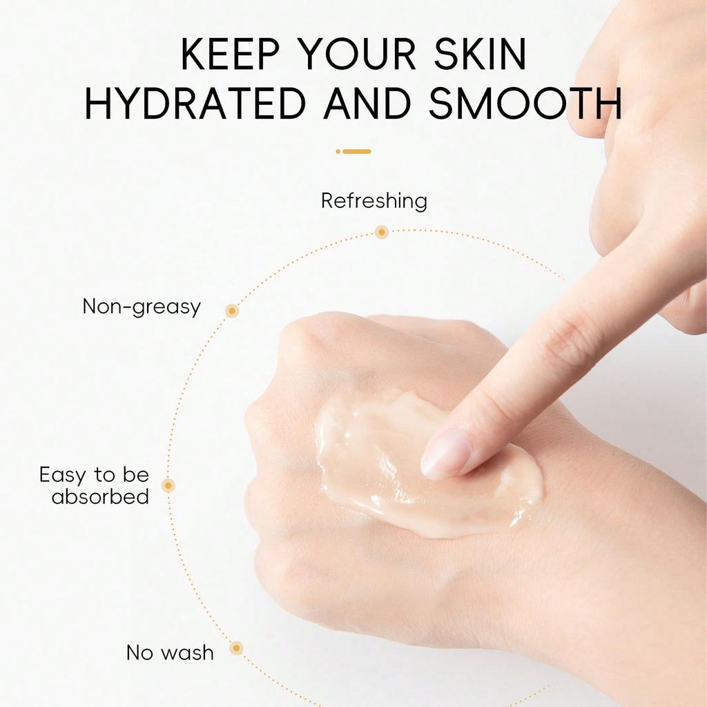 Snail Sleeping Mask Sheet Hydrating Collagen Overnight Repair Anti-Aging Brightening Skin Care Treatment