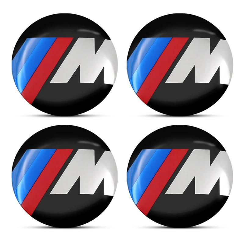 

4PCS 56MM Car Hub Cap Sticker Wheel Center Cover Auto Modification Accessorie For Bmw M3 M4 M5 M6 F20 F30 G20 F31 F34 F10 G30