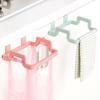 Trash Rack Storage Garbage Bag Holder Cupboard Door Back Kitchen Garbage Rubbish Bag Cabinet Hanging Trash Rack Kitchen Orgnizer