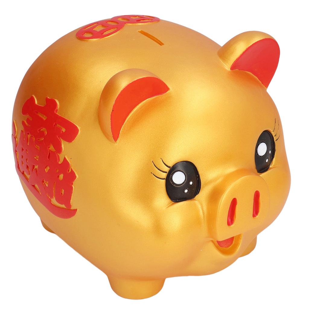 Salvadanaio Carino Forma di Maiale Cartone Animato Anti Caduta Monete Scatola Risparmio per Bambini Regalo Decorazione Casa Monete