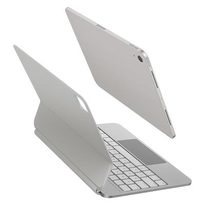 Etui UNIQ Venno Pro Magnetic Smart mit Tastatur für iPad Air 11" (2024/25) | Air 10,9" (2022/20) | iPad Pro 11" (2022/21) biały