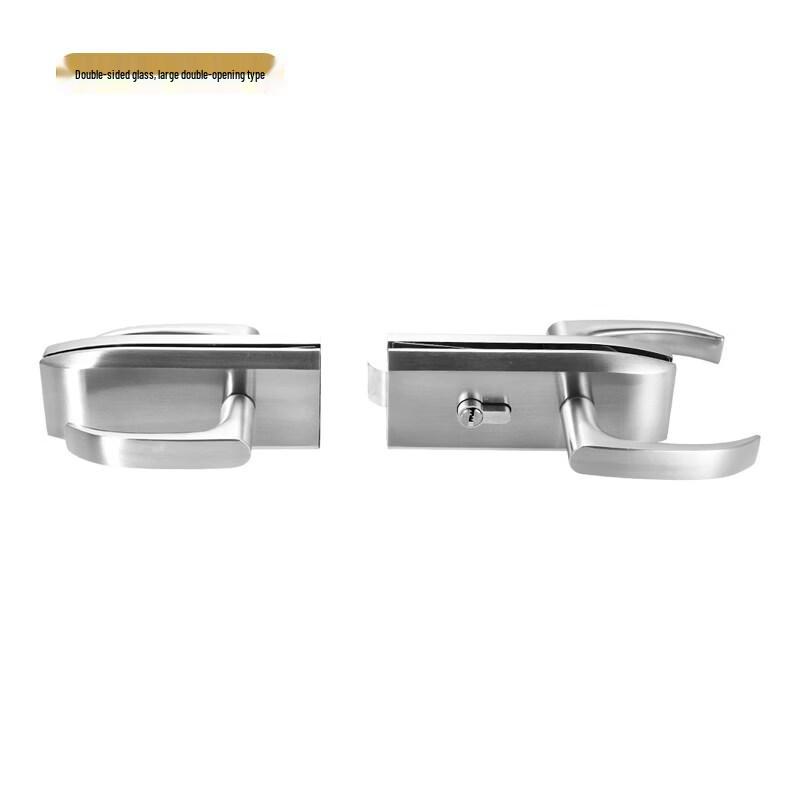 

Jundingying 904 Stainless Steel Glass Door Handle Lock