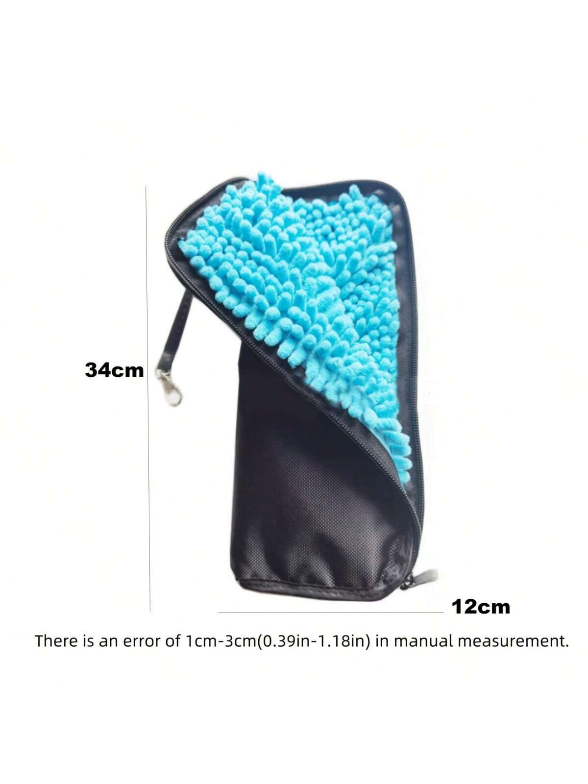 

1PC Portable Quick-Dry Waterproof Umbrella Cover, Waterproof, Durable, Portable Bag For Car, Travel, And Outdoor Use,12x34cm