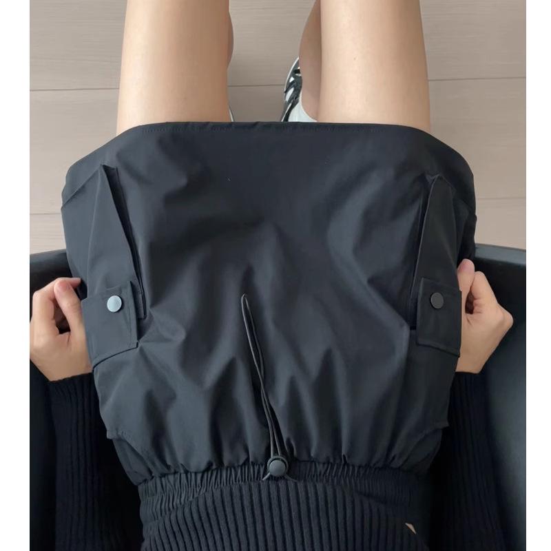 

Летняя женская серая миди-юбка А-силуэта с высокой талией и быстрой сушкой M