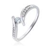2022 New Design Wedding Rings for Women Low-key Proposal Engagement Rings High-quality Silver Color Trendy Finger Jewelry