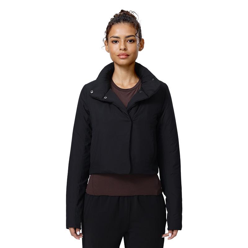 Women's Slim Fit Warm Yoga Jacket for Autumn and Winter City Runs