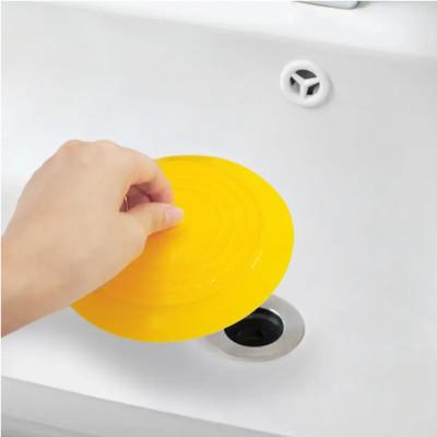 15cm duży silikonowy korek do wanny szczelna pokrywa odpływu zlew zatyczka do włosów wanna płaska zatyczka akcesoria łazienkowe