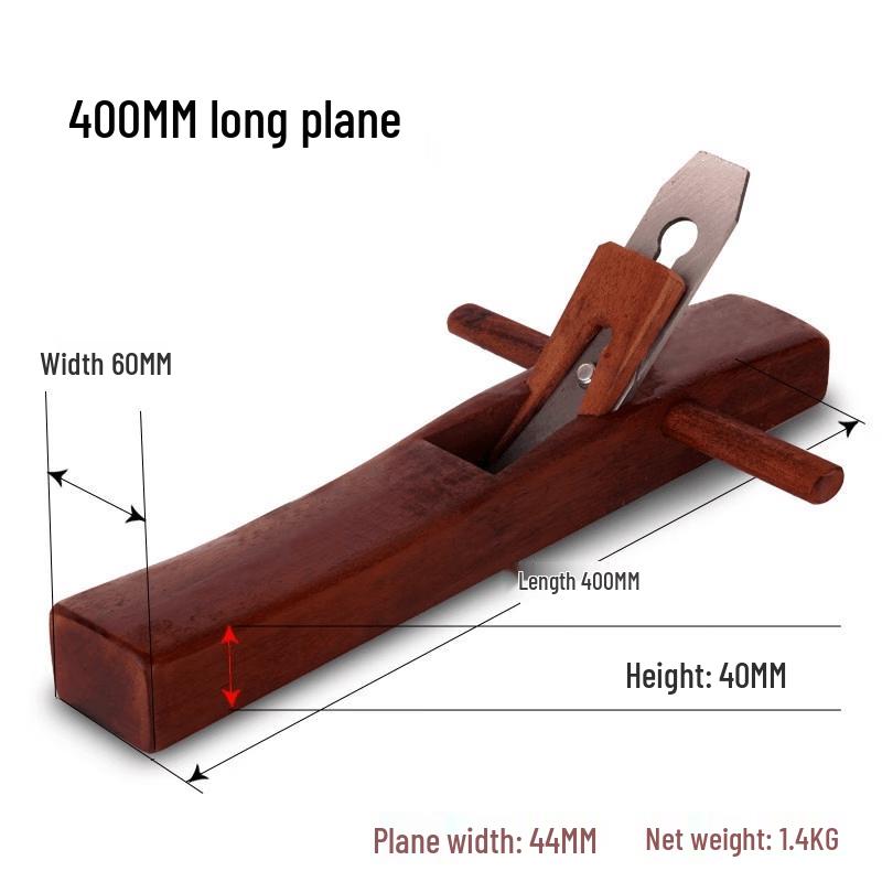 

Premium 400mm Rosewood Woodworking Hand Plane