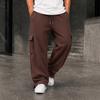 Men's Loose Fit Wide Leg Sweatpants with and Pockets for Gym