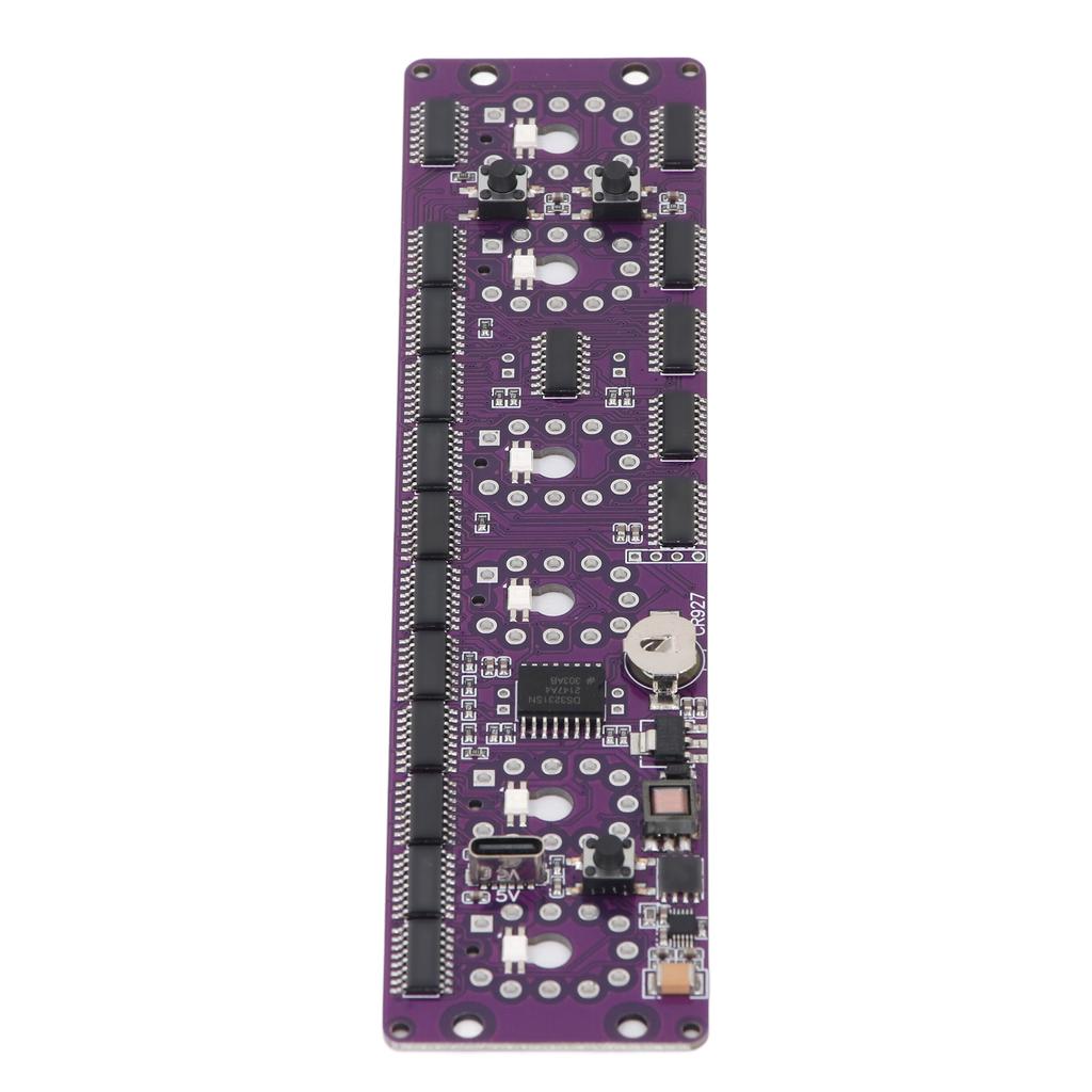 IN12 IN14 Nixieröhren Glow Clock Modul 6 Bit Digital Tube Platine 1224 Stunden Schalt