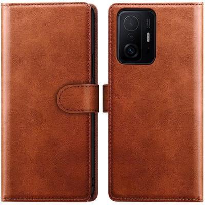 Etui ochronne - Xiaomi - 11T/11T Pro - Brązowe - Odporne na wstrząsy - Miękkie