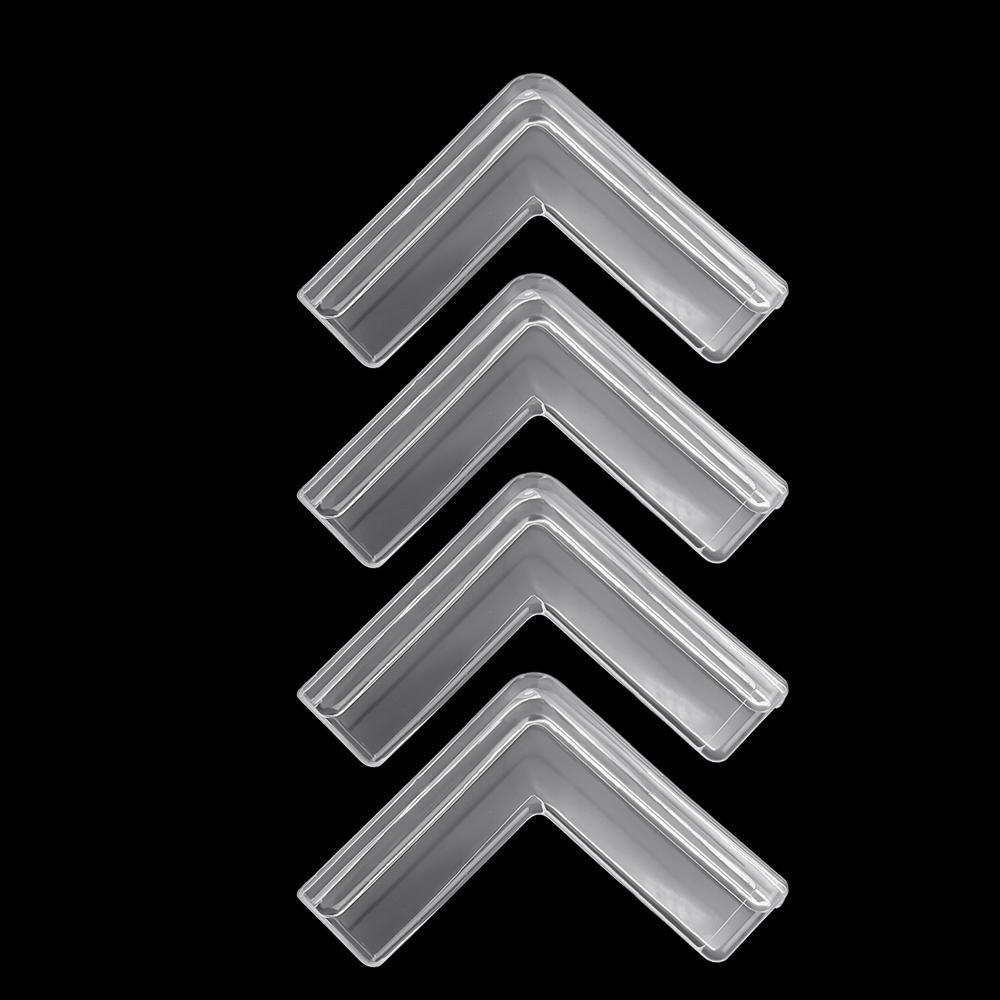 

1-16 шт. Прозорий силіконовий протектор Кут столу Захисна накладка для безпеки дитини Захист країв та кутів від зіткнень 4PCS