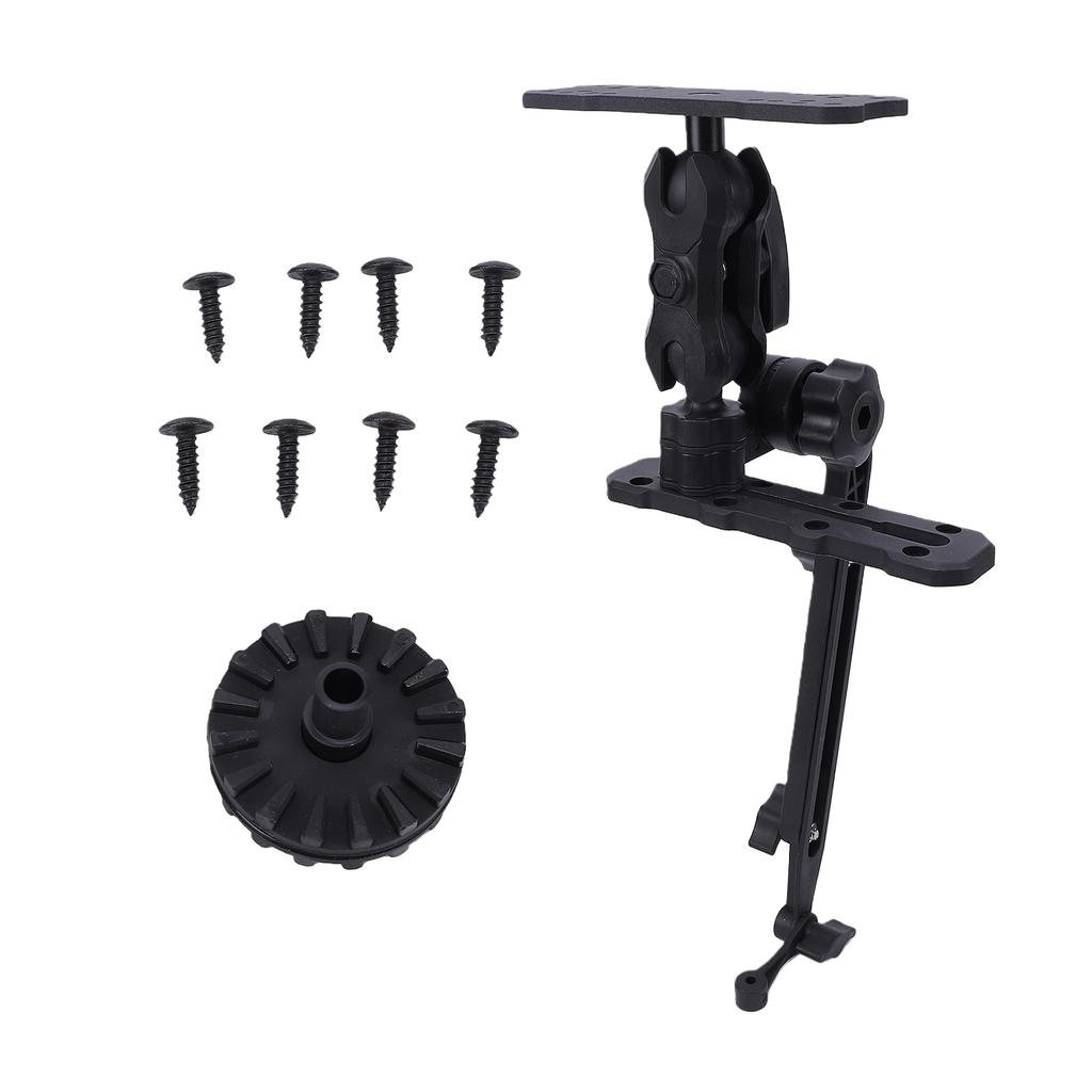 Universal Kayak Fish Finder Mount with 1.5in Ball Mounting Plate Transducer Arm Replacement for Lowrance