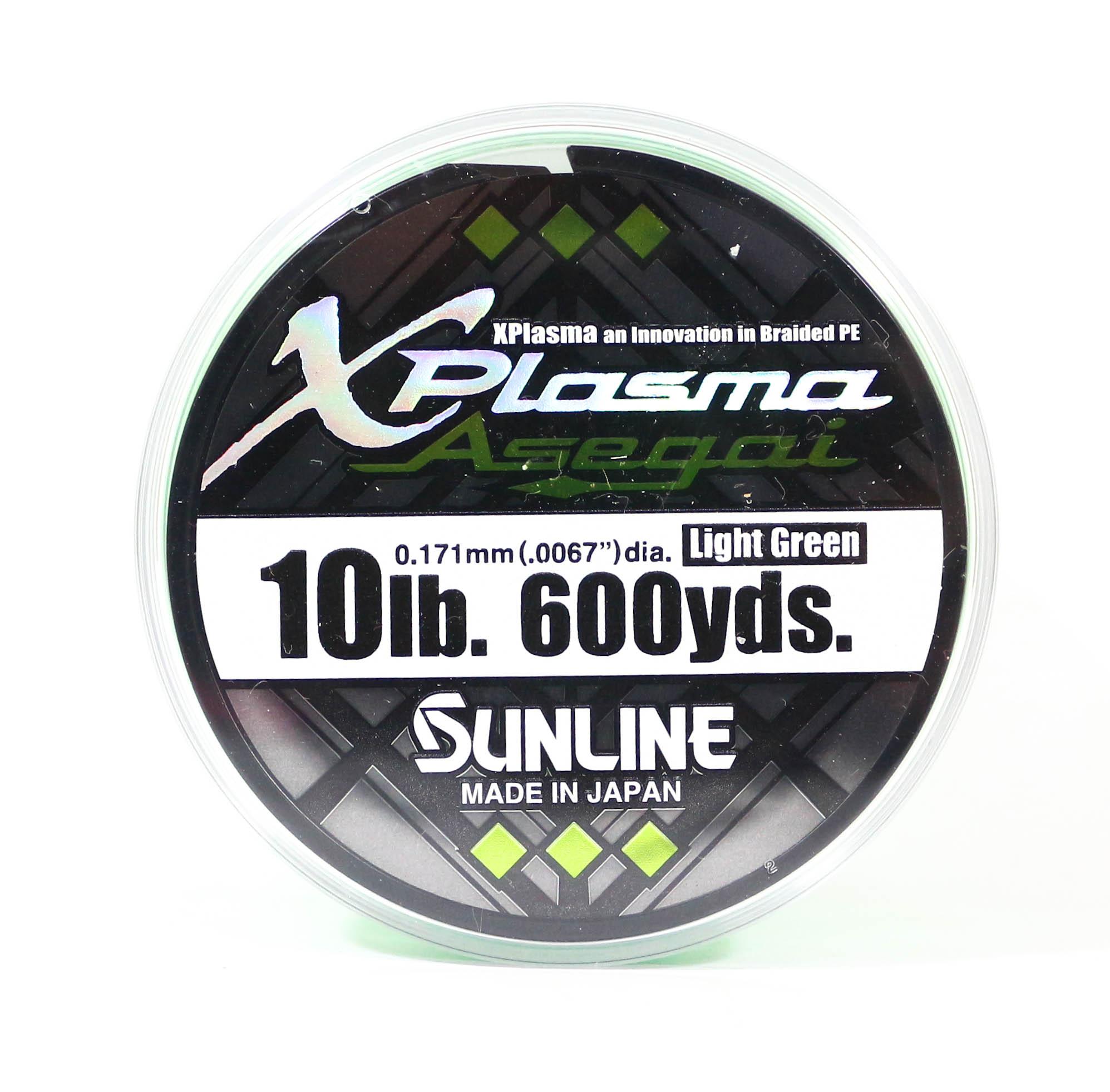

Sunline P.E Line Asegai Xplasma 600yds PE 1 10lb Светло-зеленый (5059)