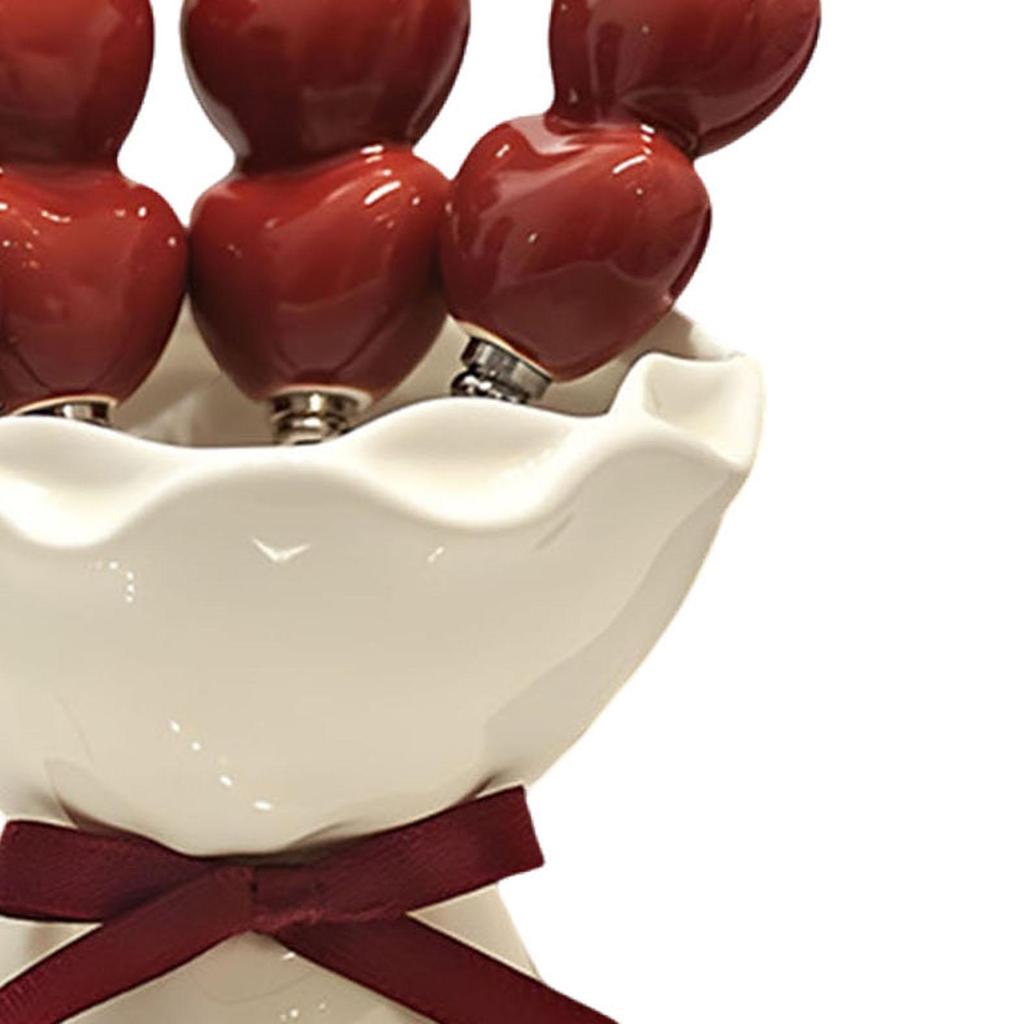 Fruit Fork with Holder,Wedding Party Supplies, Creative,Elegant,Decorative,Food Picks,Cake Dessert Forks,for Dessert Cake Home