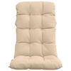 4 piece High Back Cushion Set VIANEN 100percent  Polyester Cream