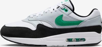 Air Max 1 Sneakers White/pure Platinum/black/stadium Green
