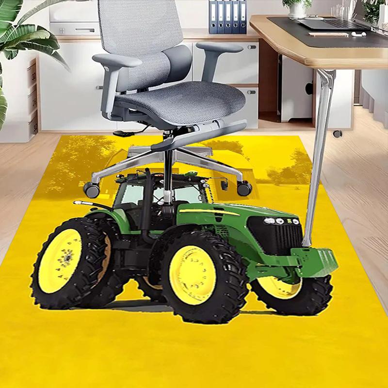 1PC tractor farm Anti-slip carpet, suitable for Office, bedroomand playrooms. It can also be used as a sofa footrest cover-W59