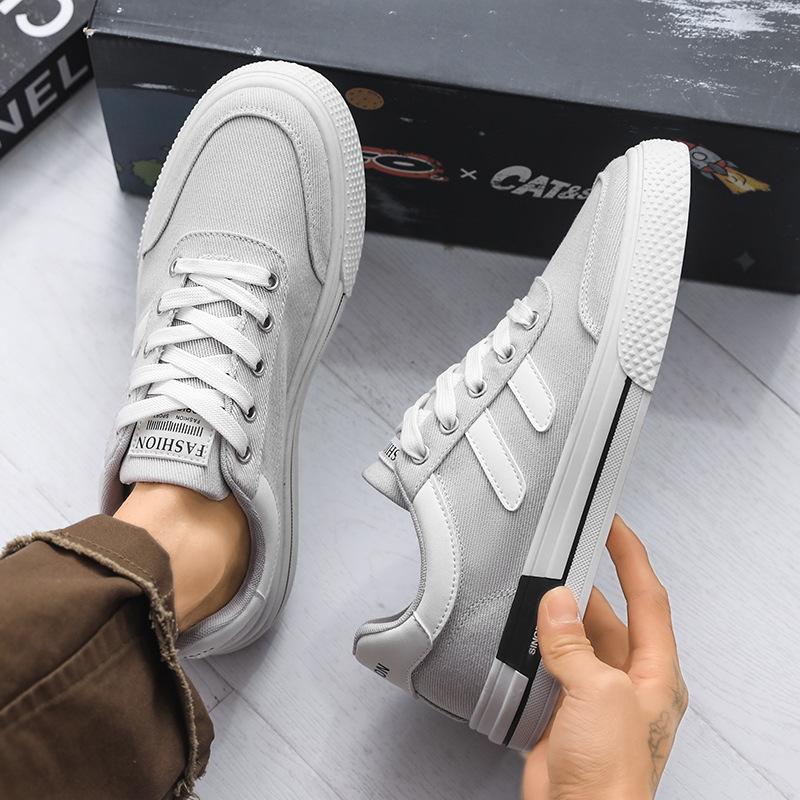 Neue Vielseitige Trendige Canvas-Schuhe Weichsohlige Bequeme Freizeitschuhe Modische Lässige Herrenschuhe Zapatillas