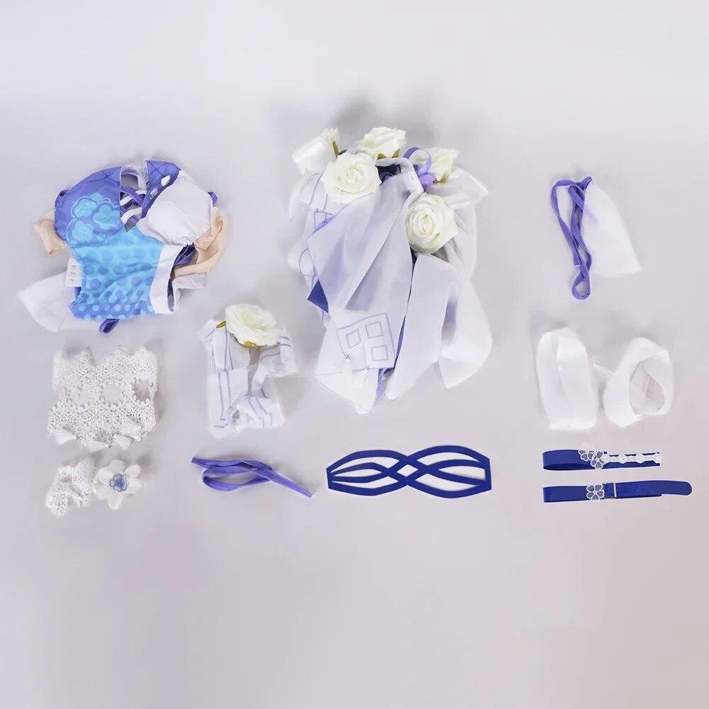 Game Raiden Mei Cosplay Costume Anime Game  Impact 3 Costume Sweet Nifty Lovely Dress Halloween Party Role Play Clothes