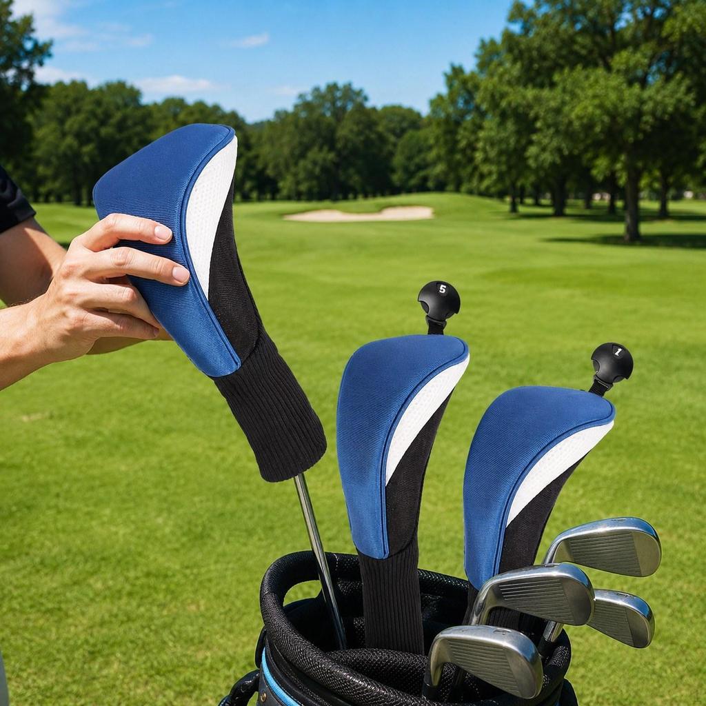Covers Suitable for Most Golfers, Gift Accessories Drivers, Premium Long-neck