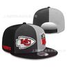 Unisex Embroidered Flat Brim Baseball Cap NFL Team Style Outdoor Sun Hat