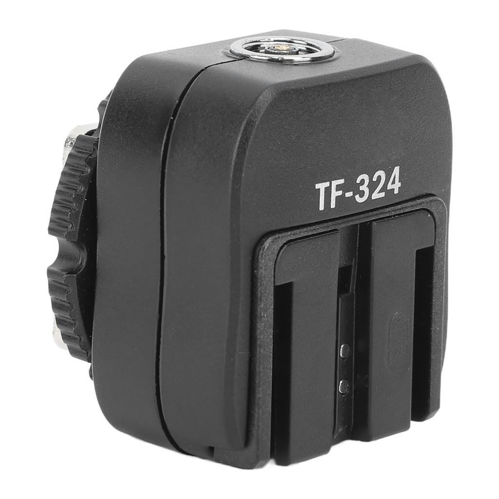Flash Hot Shoe Adapter with PC Sync Port Easy Installation Stable Connection Camera Accessory for SB900 SB27 SB80DX