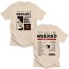 TheWeeknd Album Hurry Up Tomorrow T-shirts Vintage HURRY UP TOMORROW Women/Men Funko Pop Clothing Cotton Y2K New Pattern Tshirt