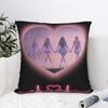 Kussensloop B-Zwart Roze Design Kpop Meisjes Kussenhoes Voor Bruiloft Feest Huisdecoratie Schattige Grappige Kussenslopen