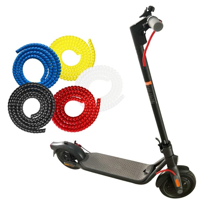 Scooter Brake Line Spirals Tube Protector Cover Electric Scooter Cable Housing Cable Sleeves for M365 Scooter Parts