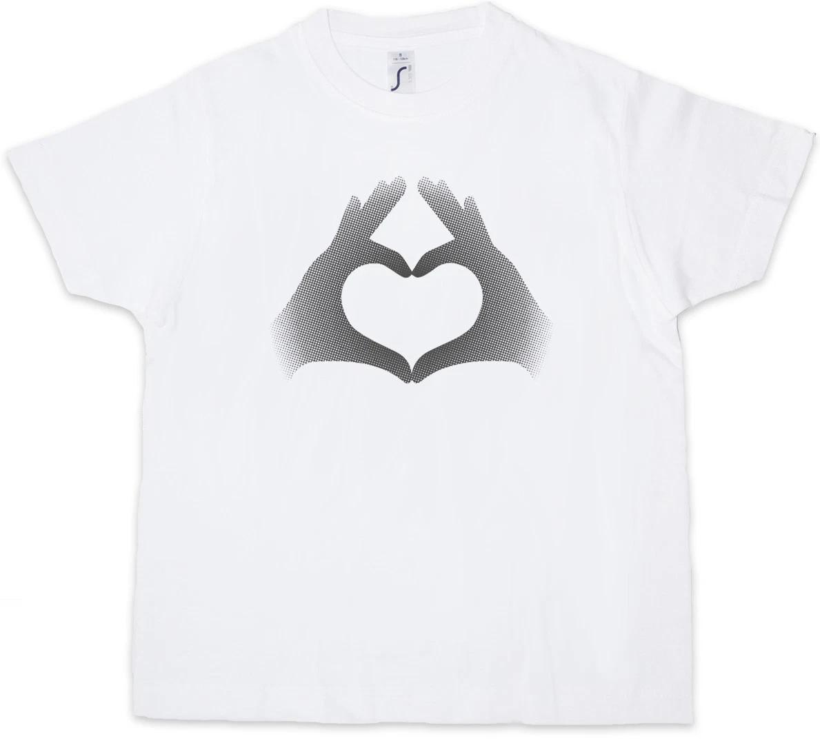 Finger Heart Kids Boys kids boys T-Shirt Hearts Friendzone New engaged mushy slushy sloppy 100