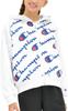 Champion Hoodie Shirt Size 140 To Japanese Size Full-Zip CJ4393, Girls', White, (equivalent 140)