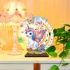 Special Shape Flowers Butterfly Diamond Painting Spinning Calendar 5D DIY Diamond Calendar Tabletop Decoration for Desktop Decor