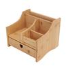 Desk Organizer Multifunctional Tabletop Storage Box with Drawer for Office Home Decor