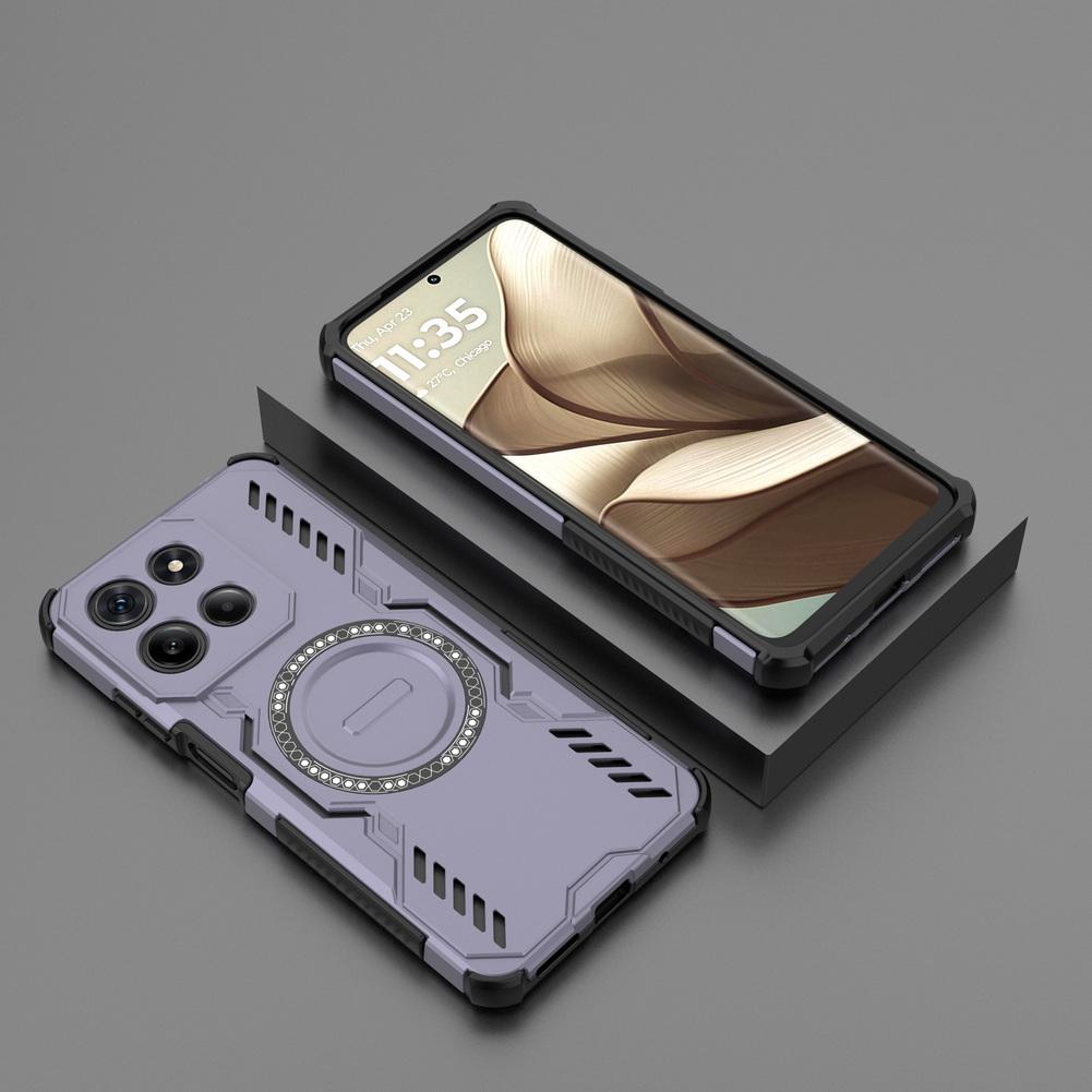 Chłodząca, Oddychająca, Odprowadzająca ciepło, Etui z mocnym pierścieniem magnetycznym do Moto G05 G15 G75 G86 Power G34 E15 Cienkie etui ochronne