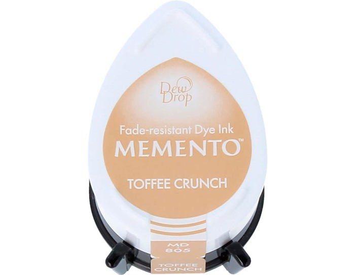 Outil scrapbooking - quilling - grattoir - plioir - pique - rainureuse Tsukineko - MD000805 - Encreur Memento - Toffecrunch