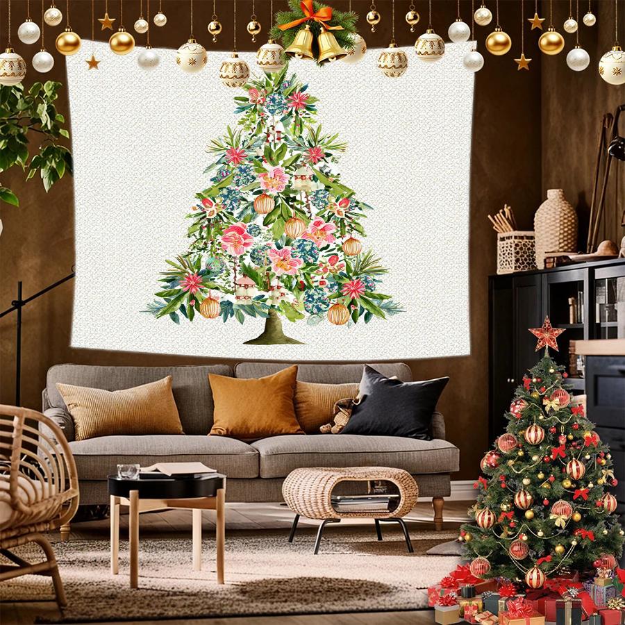 Christmas Gifts Tapestry Background Cloth Hanging Cloth Bedroom Bedside Decorative Wall Cloth Rental Dormitory Tapestry