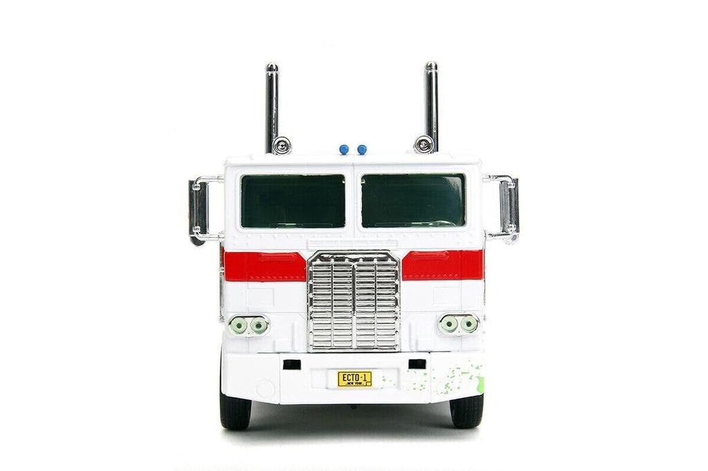 JADA TOYS Transformers Optimus Prime Ghostbusters Color Mashup Transformers Optimus Prime Ghostbuster Mini Car 1/24 [Item]
