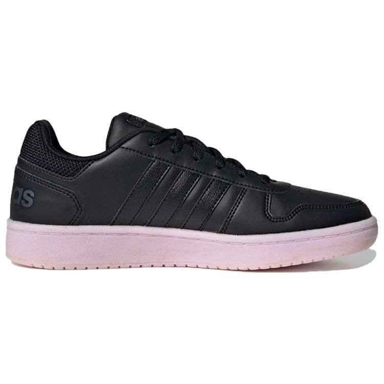 Adidas Neo Hoops 2.0 Retro Casual Low-Top Sneakers Women Sneakers Black Purple EE7895